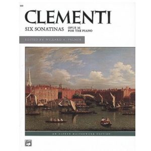 Clementi six sonatinas Minstrels Music